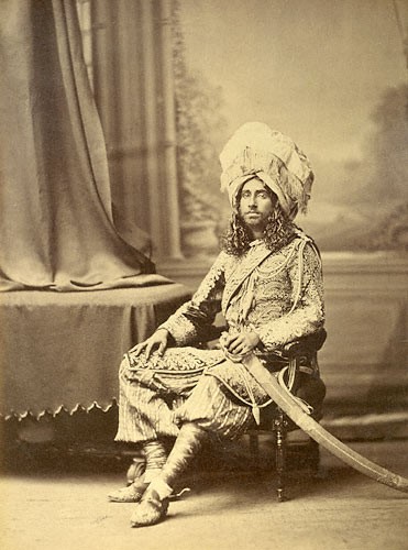 Bharatpore maharajah
