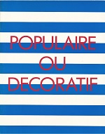 l art forain populaire ou decoratif