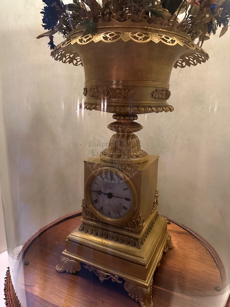 pendule musique papillons automates 3