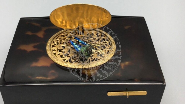 Bontemps singing bird snuffbox musical automaton 1