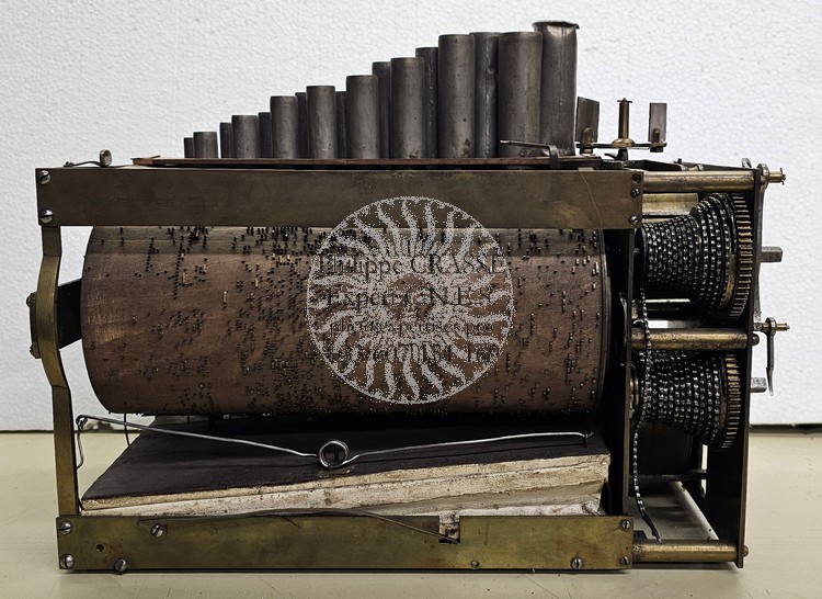 orgue cheminee mécanisme