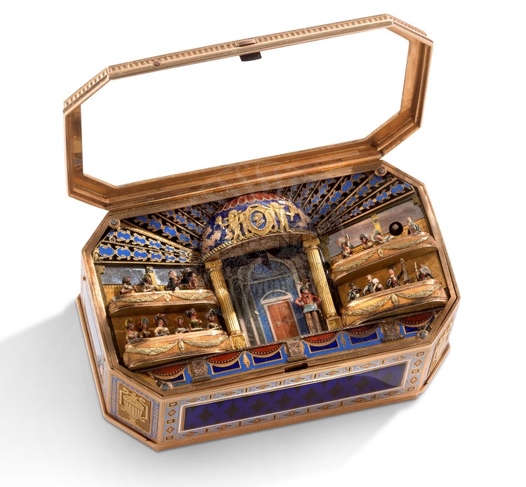 snuffbox musical automaton 